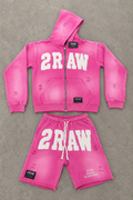 Pink Rush Distressed Set